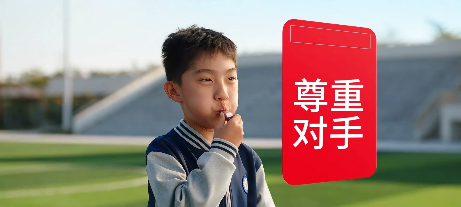 球场上的比赛场面
