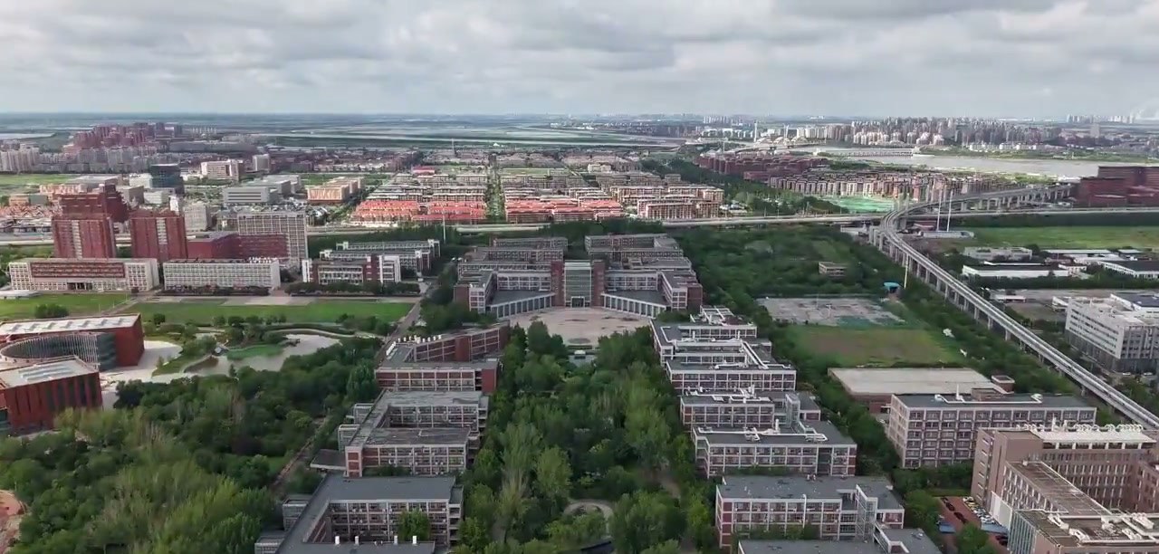 校园航拍收尾