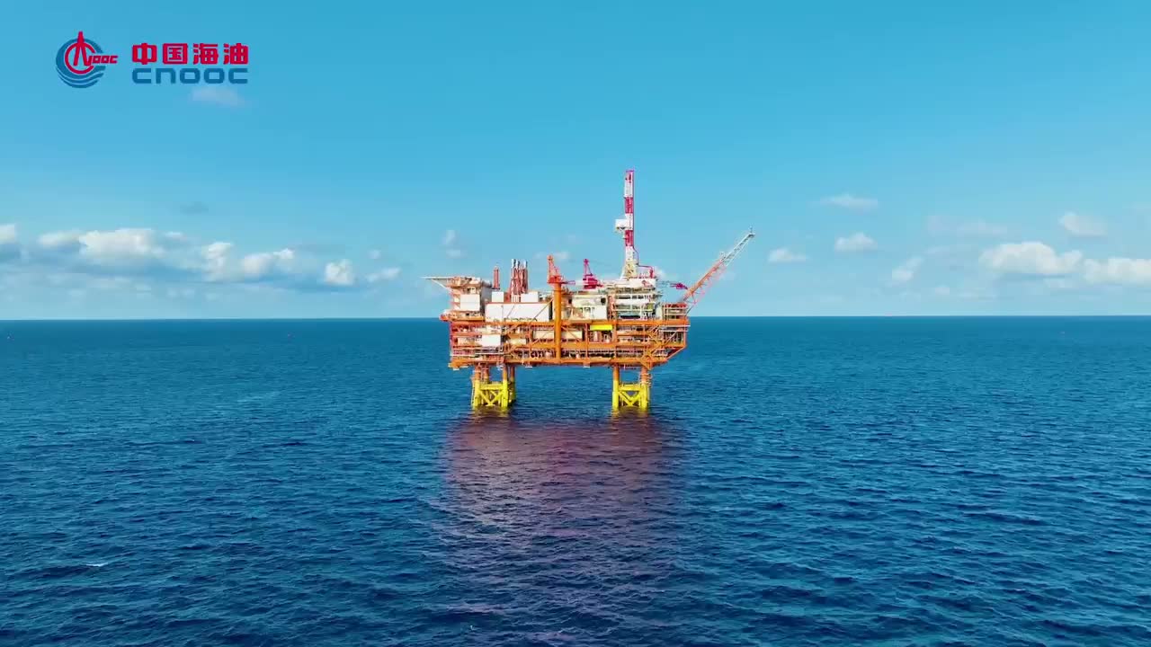 海上作业画面