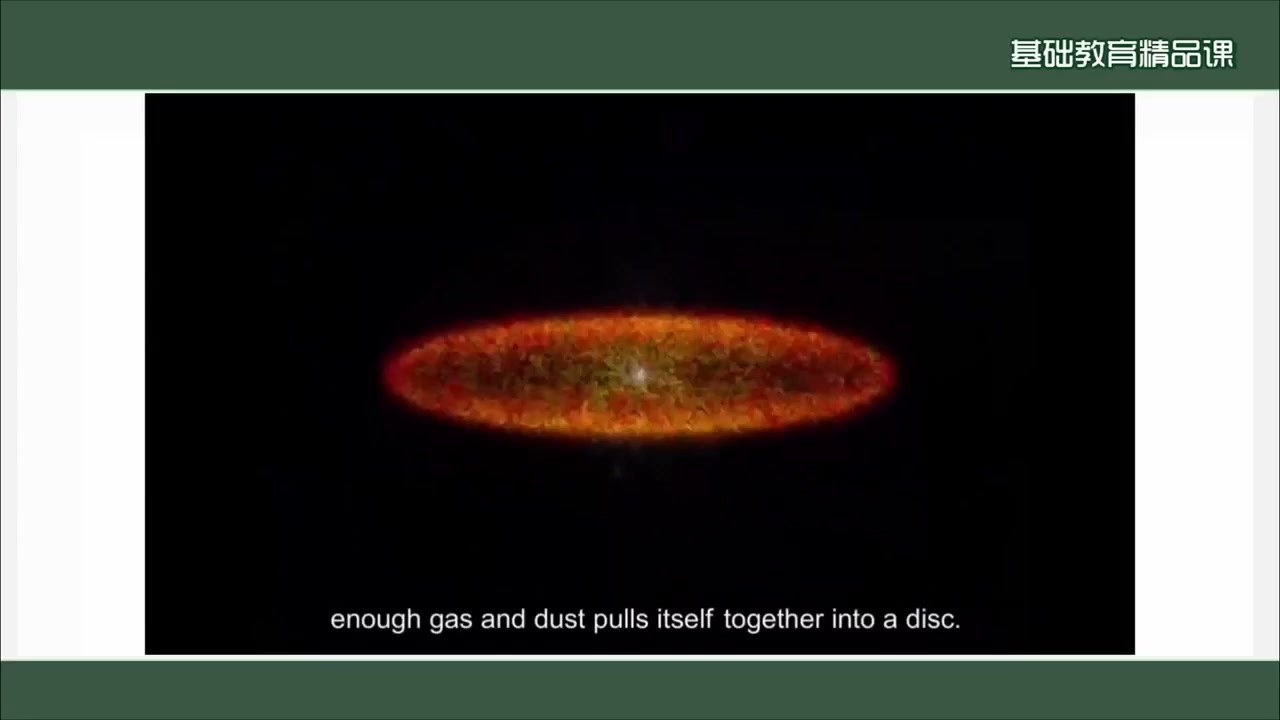 太阳形成示意图