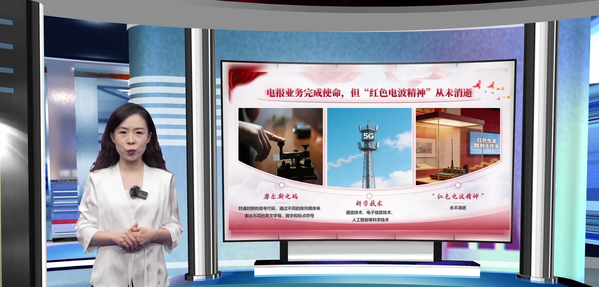 红色电波课件
