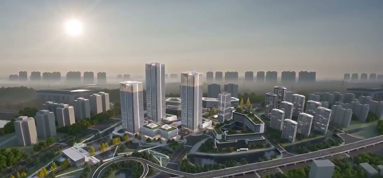 城市设计鸟瞰